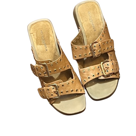 Kelsi Dagger Jolt Tan Clog Sandals brand new size 8 - Picture 8 of 9